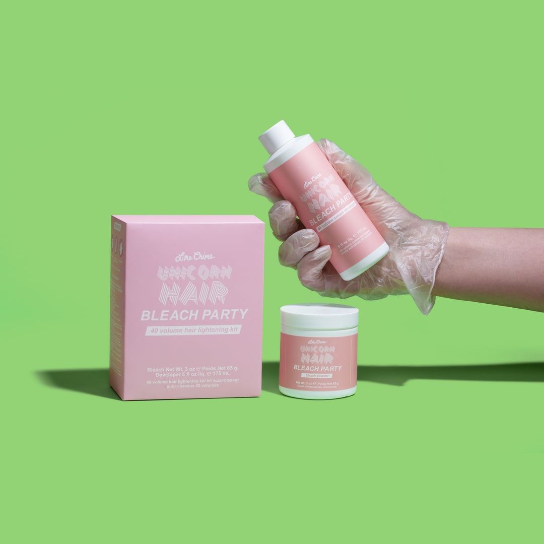 Hair Bleaching Basics for Beginners Hair Bleach Tips Lime Crime