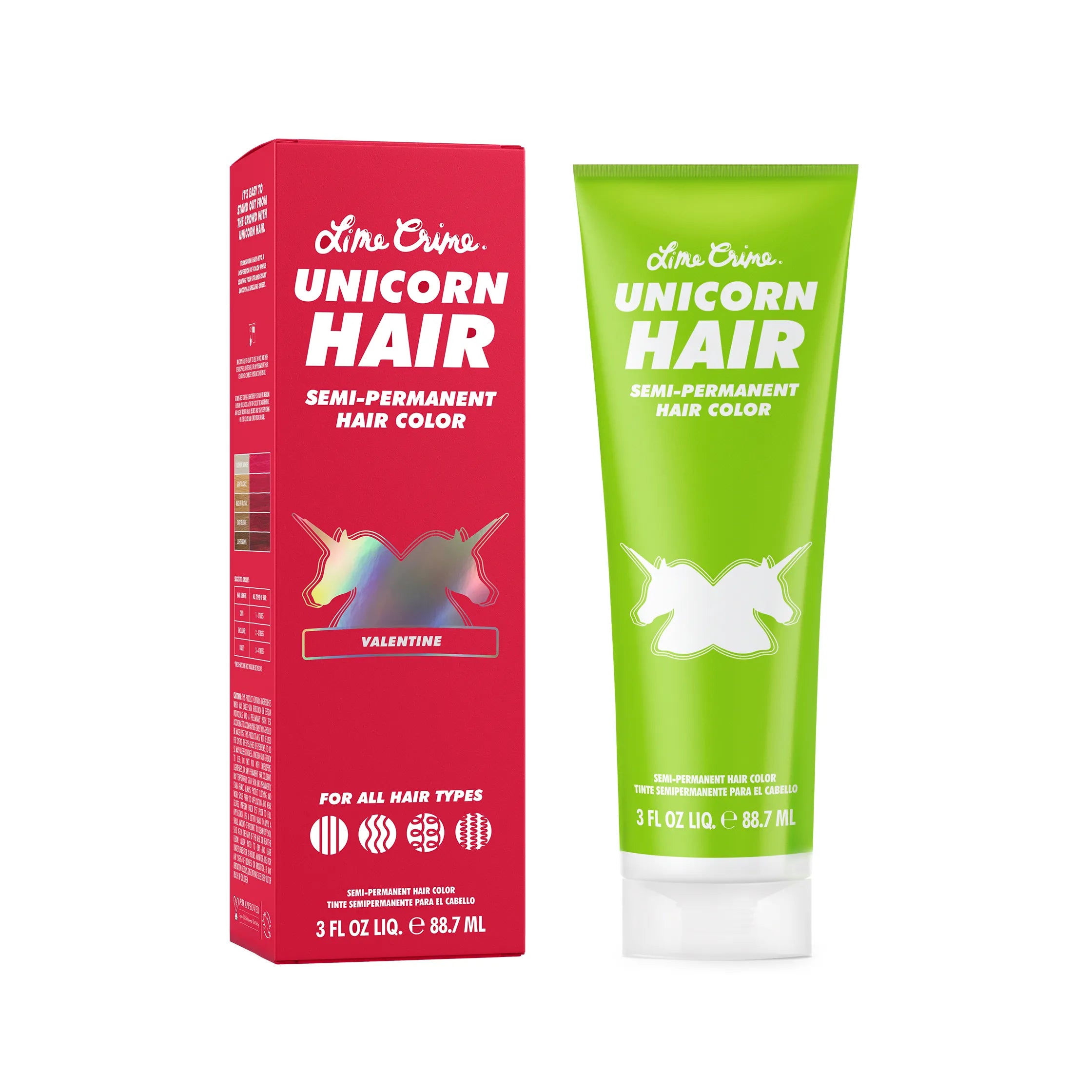 Unicorn Hair Full Coverage 3oz variant:Valentine