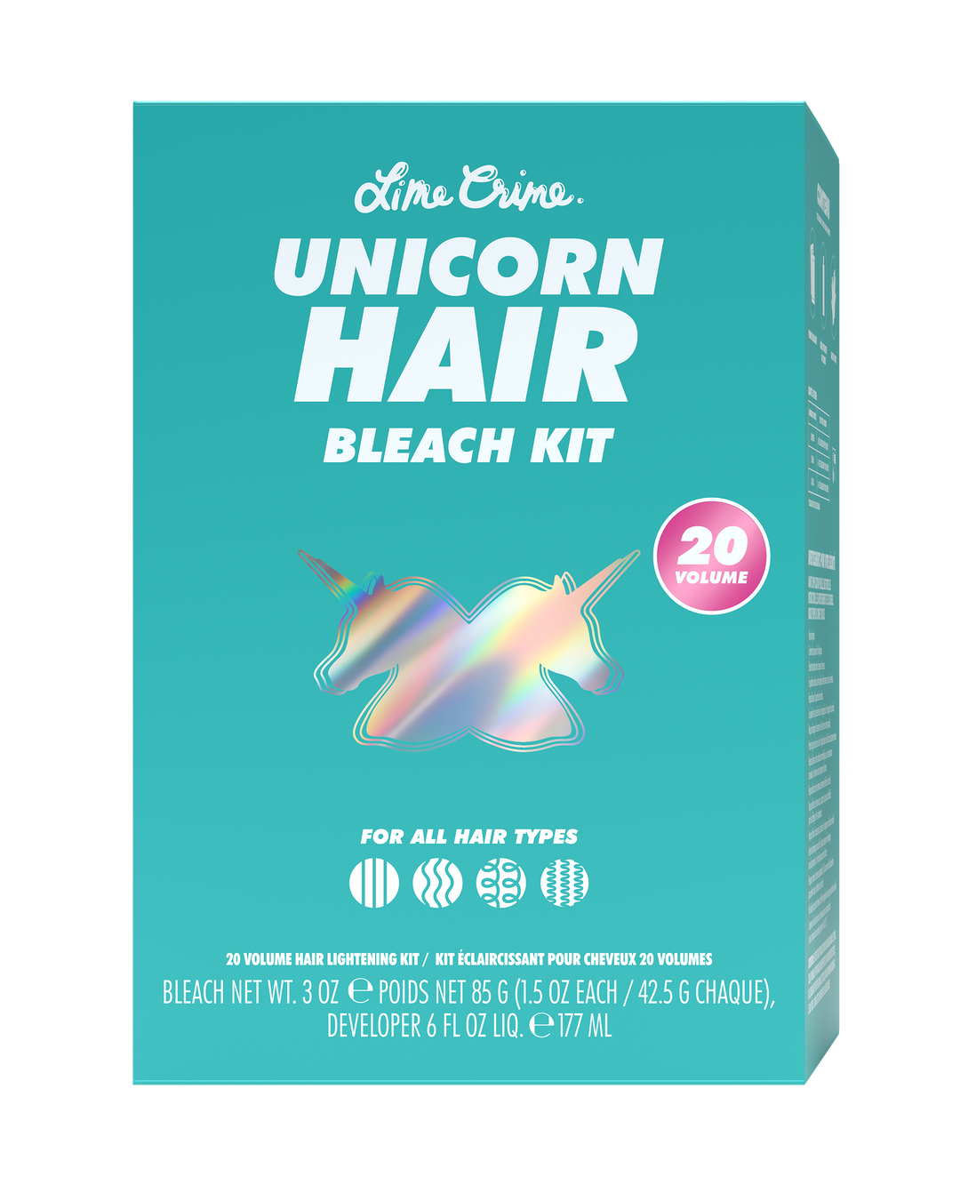 Unicorn Bleach Party Hair Bleach Kit Vegan & Cruelty Free Lime Crime