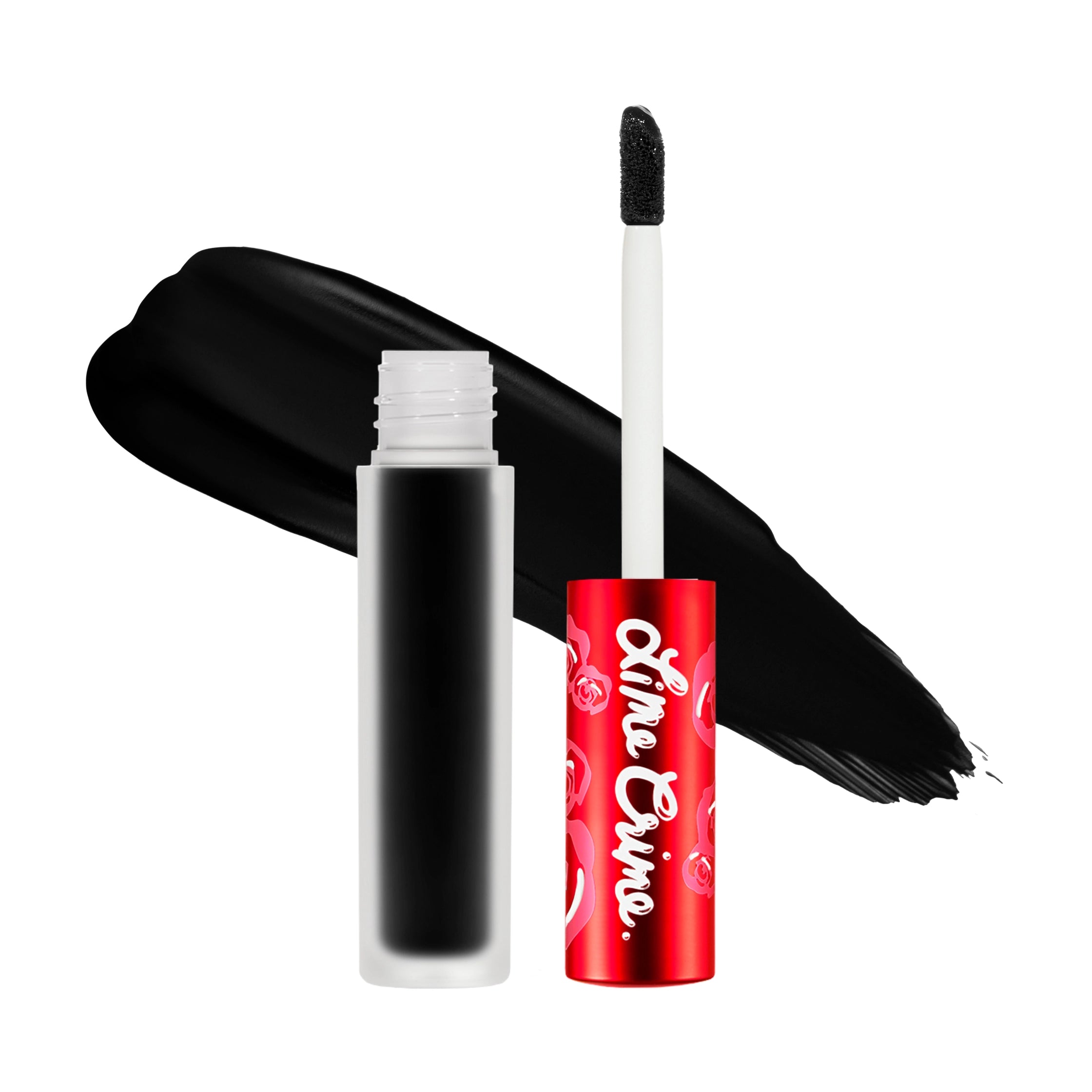 Velvetines Liquid Lipstick variant:Black Velvet