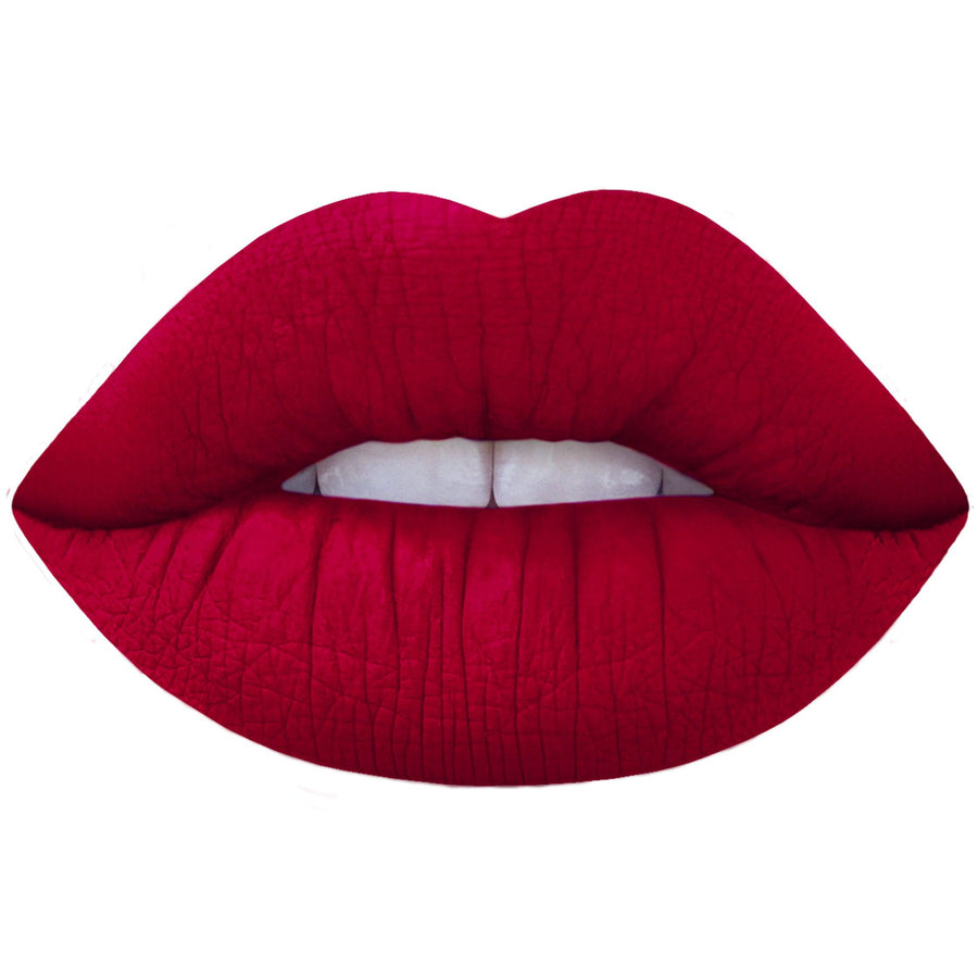 Velvetines Liquid Lipstick variant:Red Rose