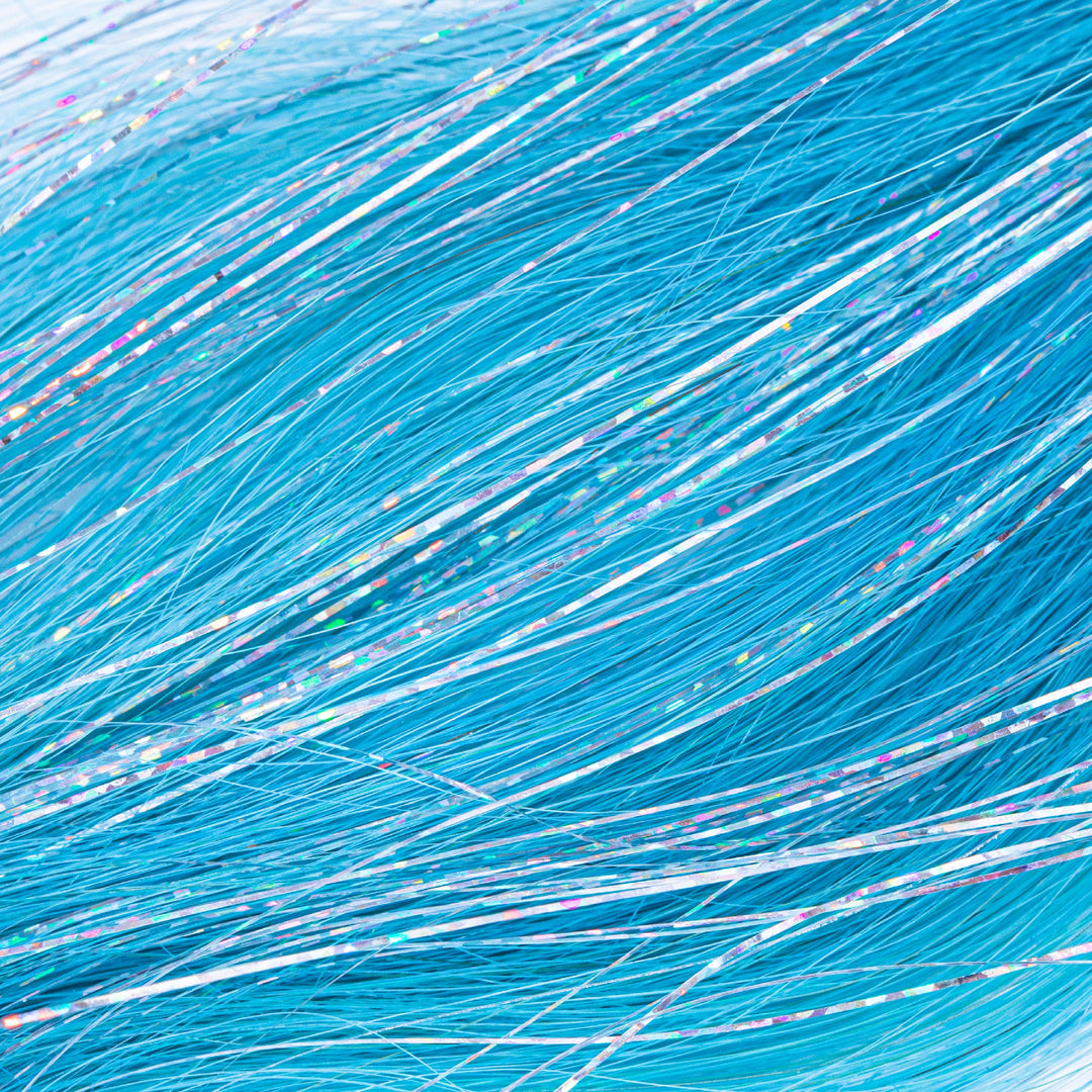 Unicorn Hair Tinsel Clip In Shimmering Hair Accessory