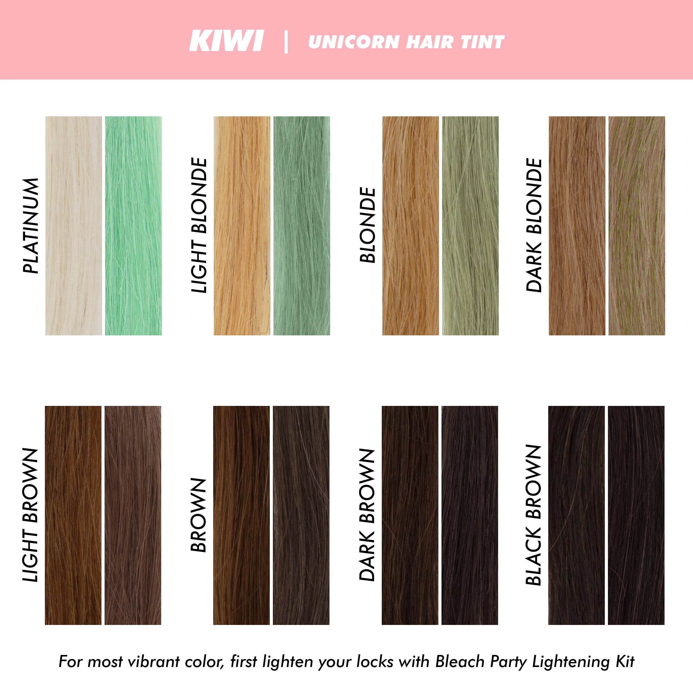 Unicorn Hair Tints variant:Kiwi